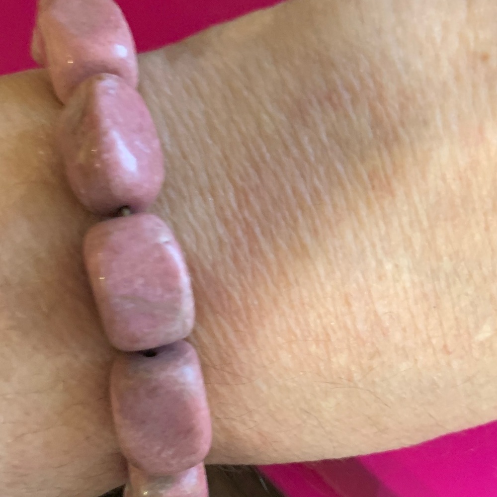 Pink Beaded Bracelet